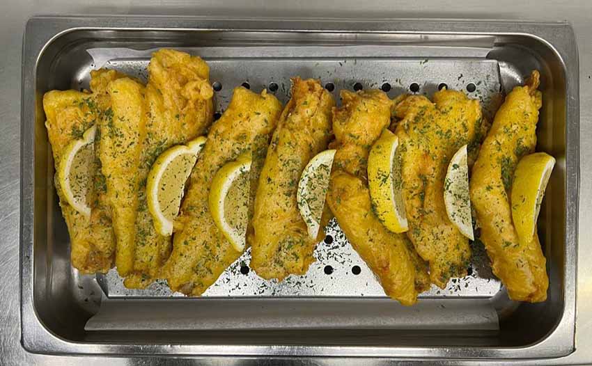 Fish and Chips - Battered Haddock
